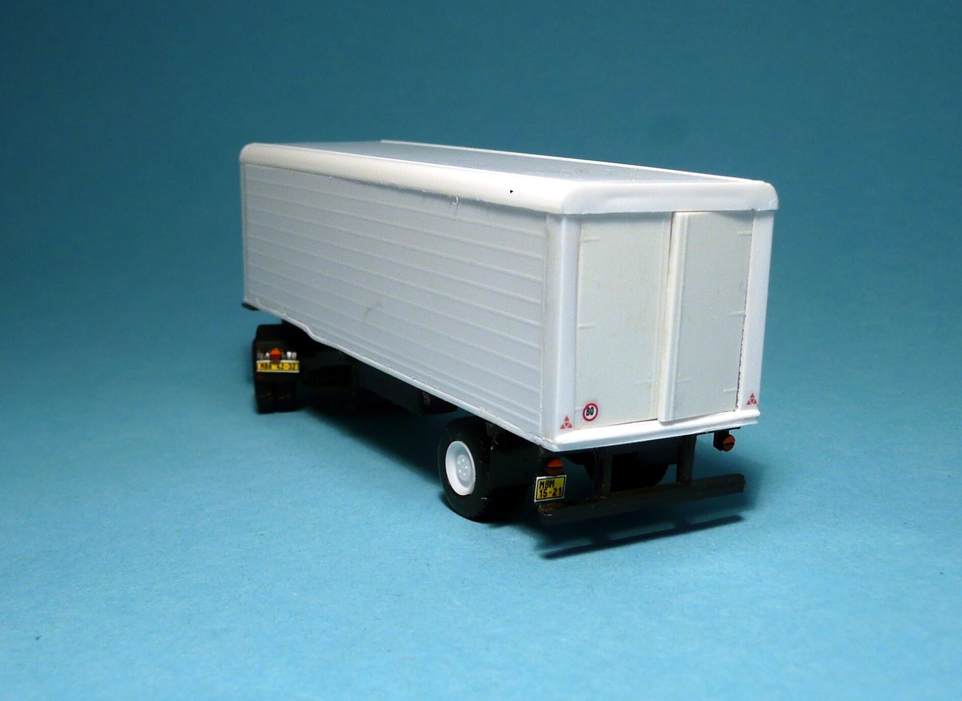 ŠKODA 706 TN + chladírenský návěs ČSAD 1:87