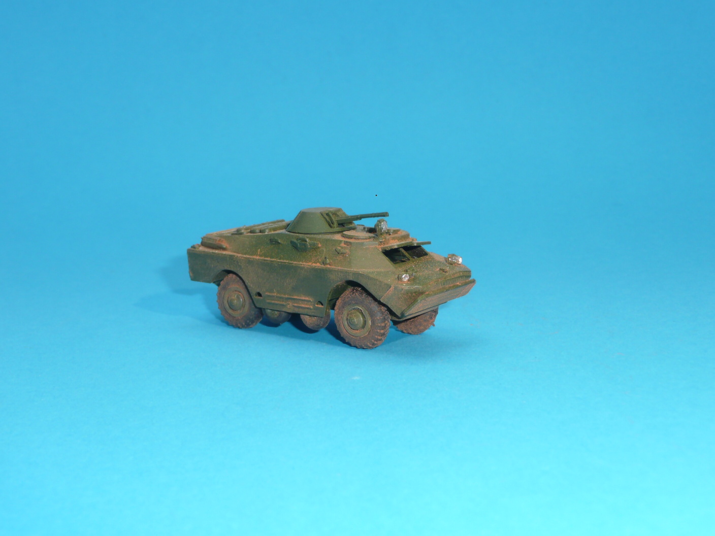 BRDM-2U velitelský vůz - sestavený model 1:87