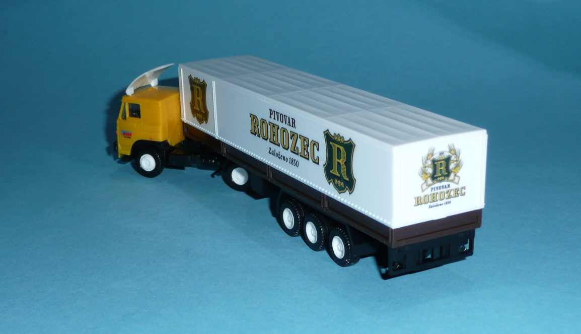 LIAZ návěs s plachtou - pivovar ROHOZEC - 1:87      