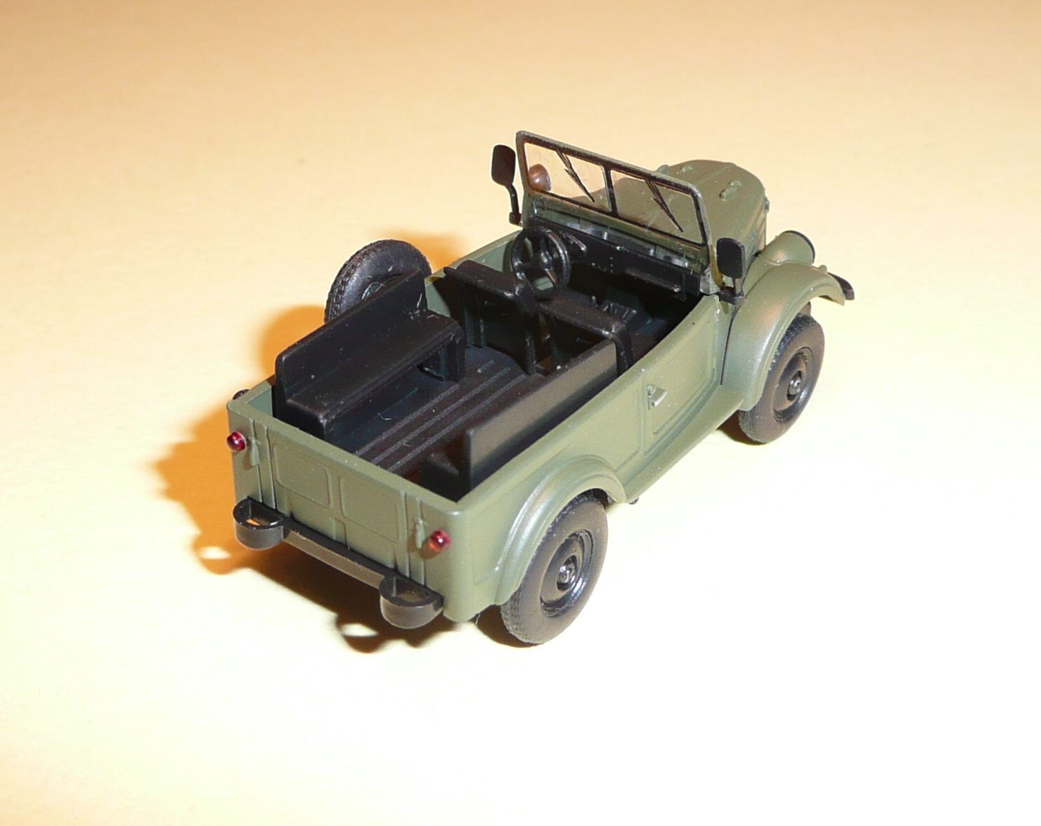 terénní automobil GAZ 69 - HERPA 1:87