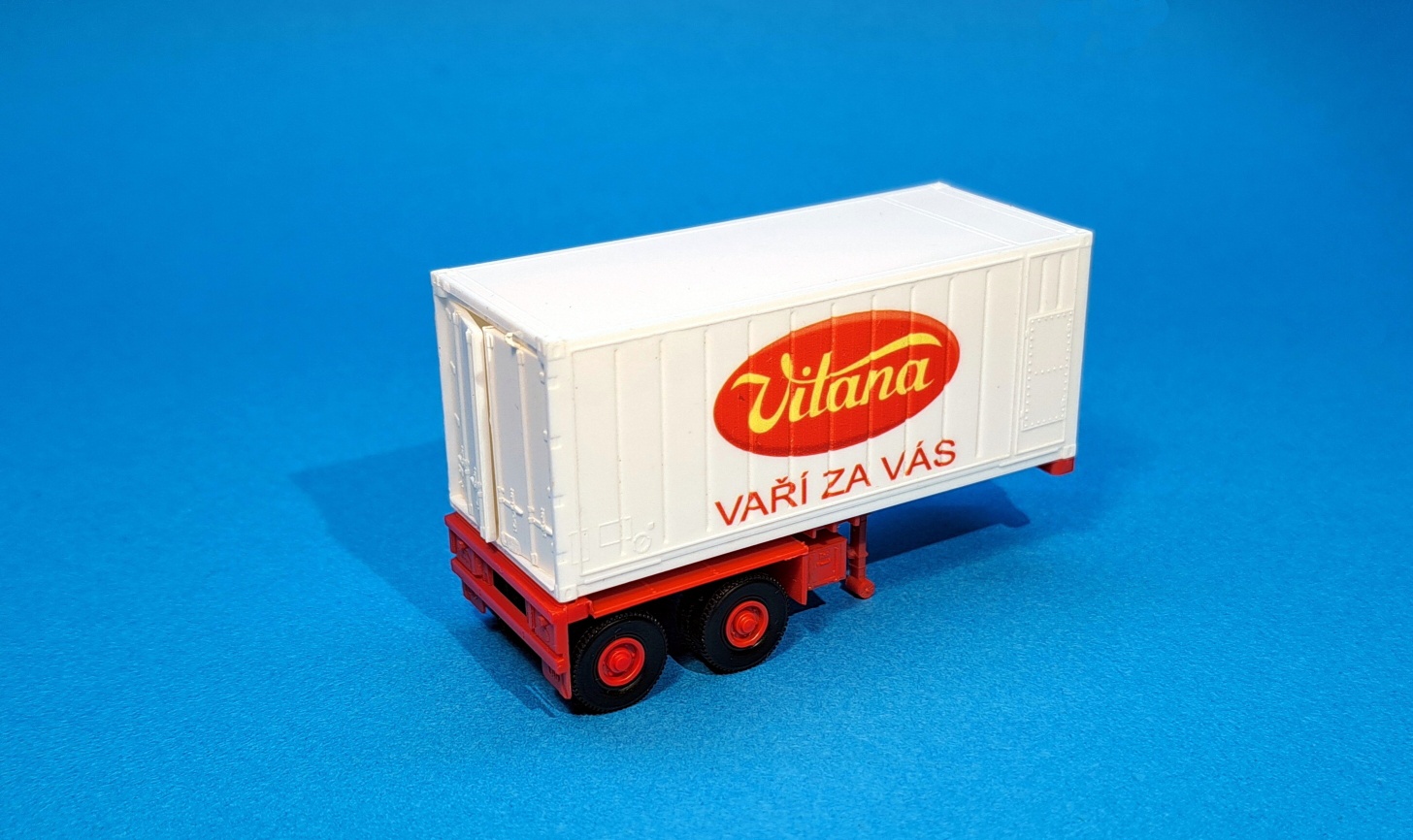 návěs s 20" kontejnerem - VITANA