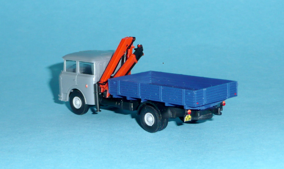 ŠKODA 706 valník s hydraulickou rukou - 1:87