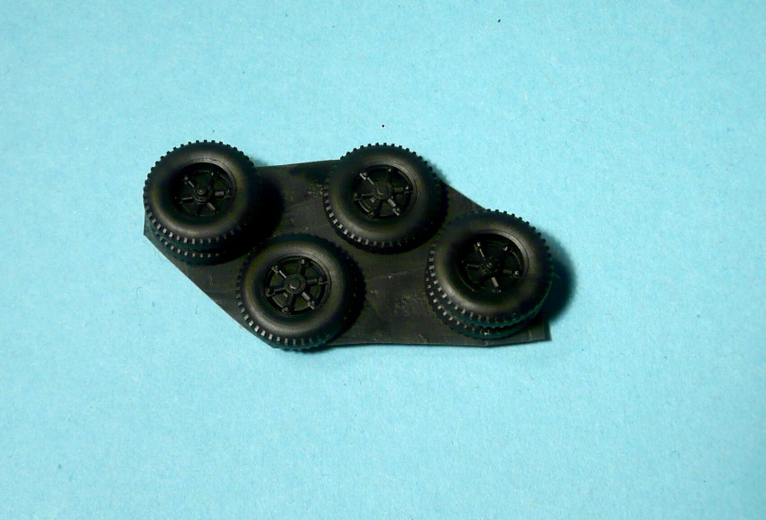 Škoda 706 - resinová sada kola TRILEX - 1:87