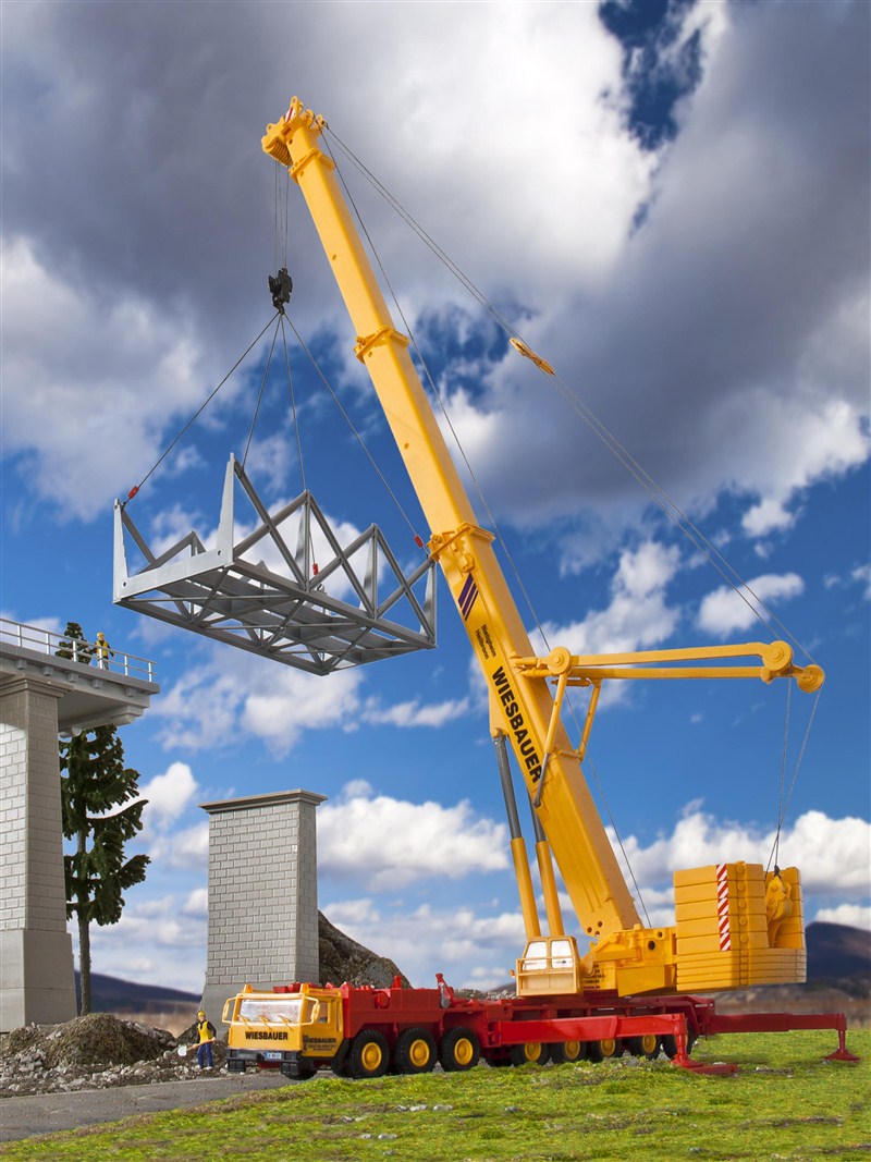 KIBRI  - LIEBHERR 1400 jeřáb Wiesbauer - 1:87