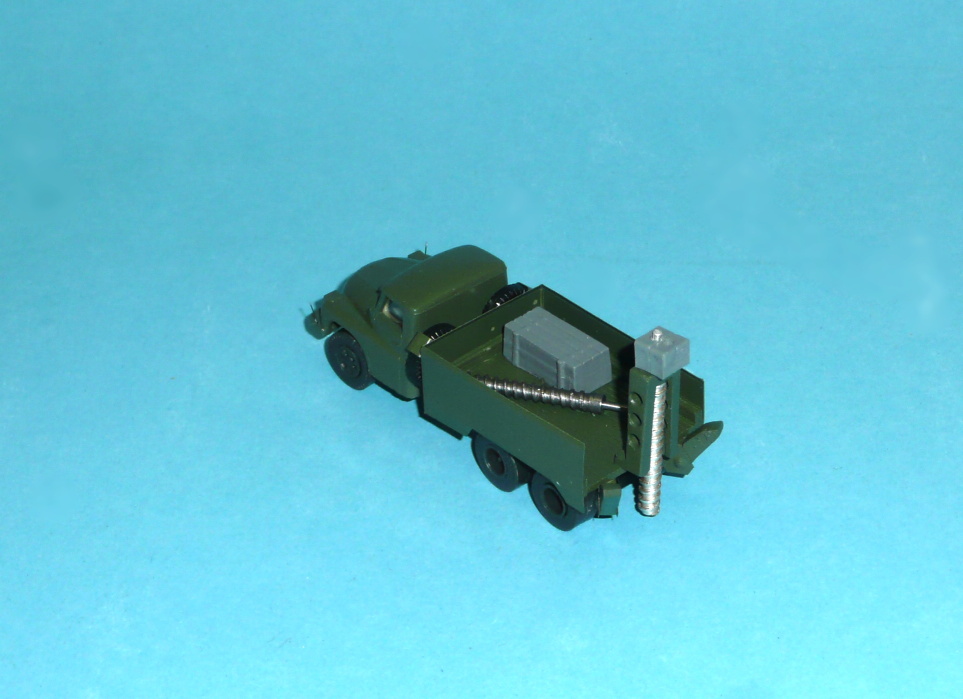 TATRA 138 vrtná souprava zelená - 1:87