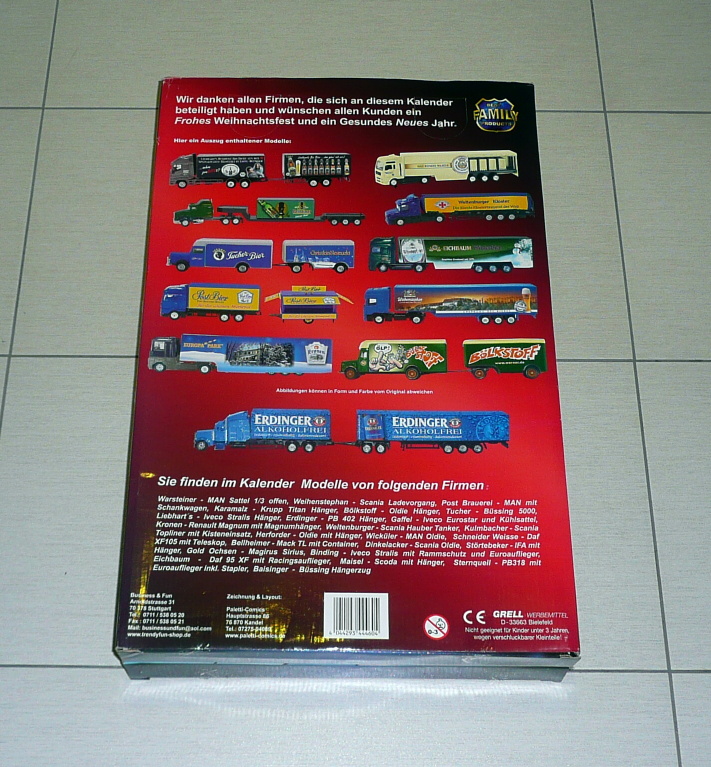 Adventní kalendář - 1:87