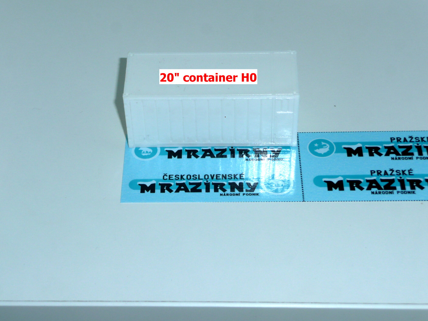Obtisky MRAZÍRNY - 1:87