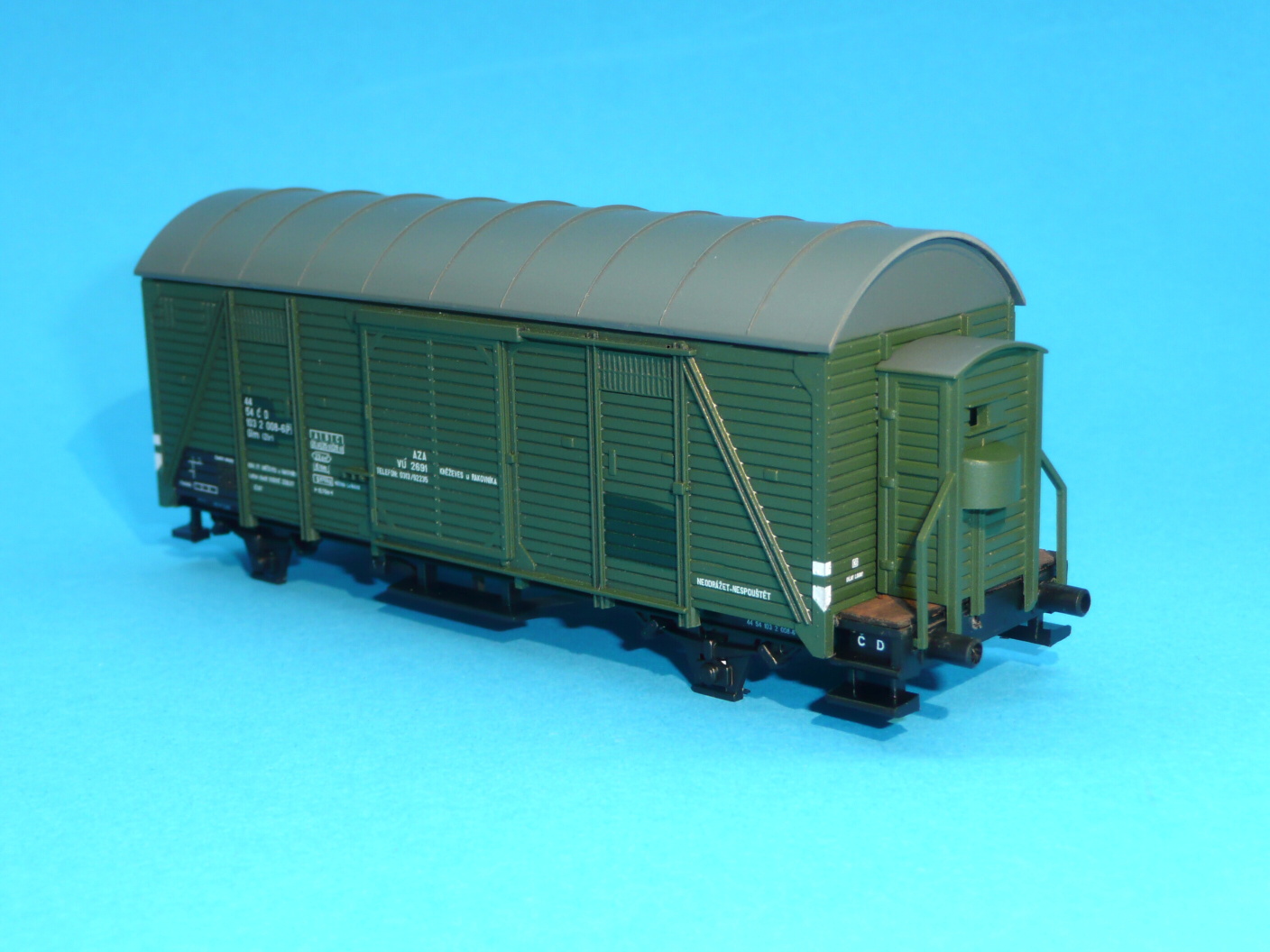 stavebnice vozu Glm/Ztr - AZA - ČD - H0 1:87 