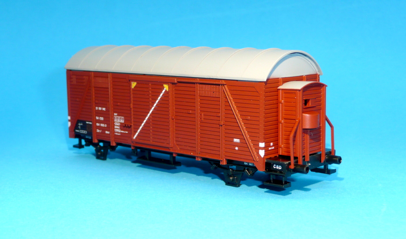 stavebnice vozu Ztr/Glm - ČSD - H0 1:87 