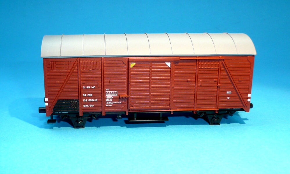 stavebnice vozu Glm/Ztr - ČSD - H0 1:87 