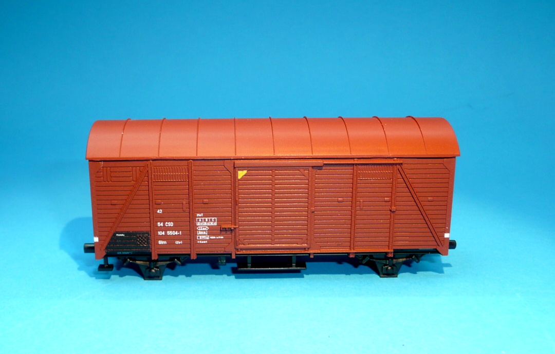stavebnice vozu Glm/(Ztr) - ČSD - H0 1:87 
