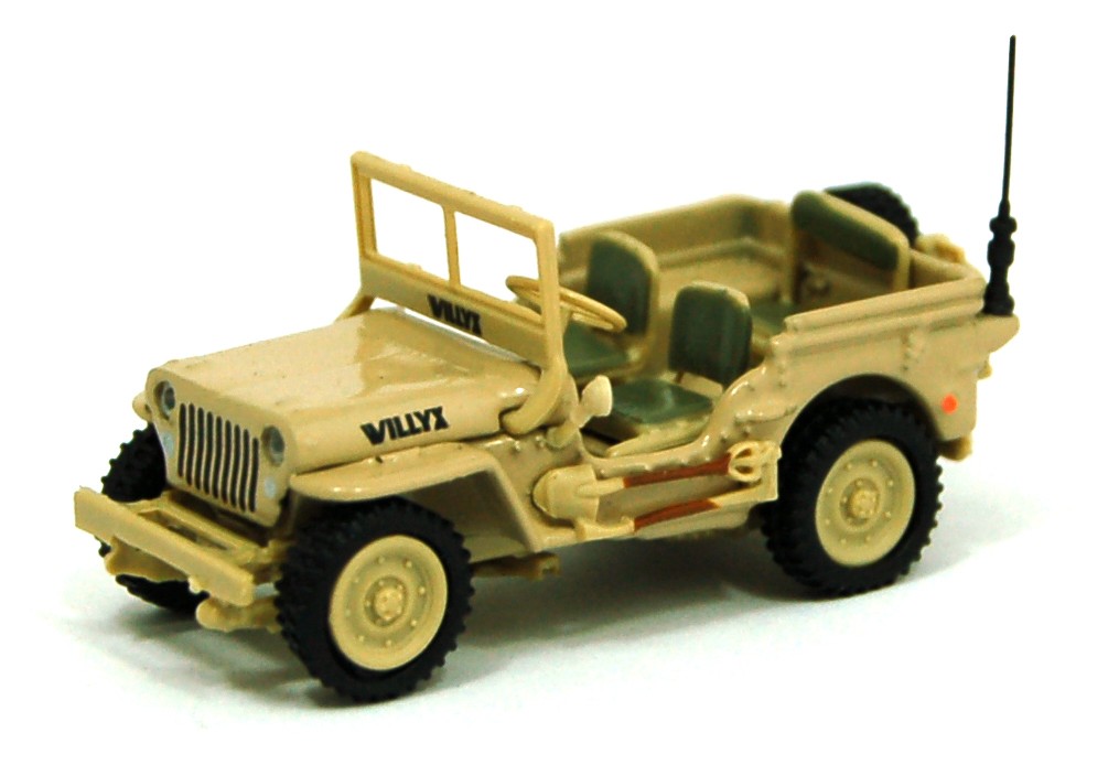 1:72 -  Jeep 1/4 TON MILITARY VEHICLE USA 1944 