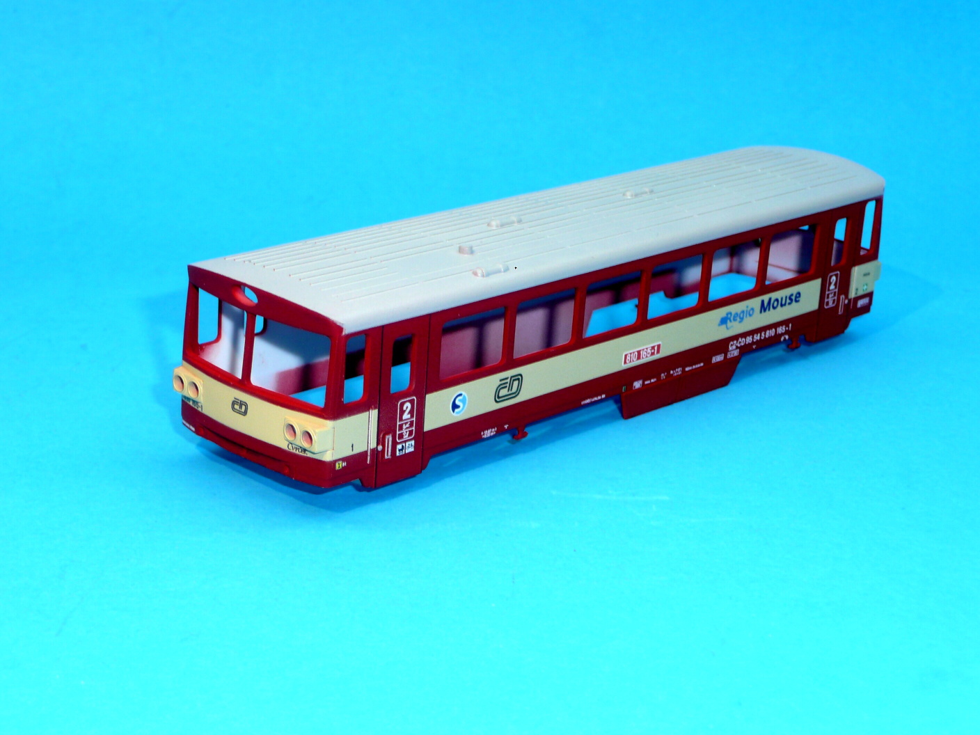 Stavebnice makety M152 ČD - 810 165-1 - 1:87