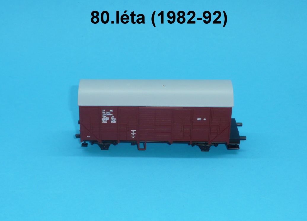 vagon M/Hks  ČSD 80. léta - H0 1:87 - provozní stav 