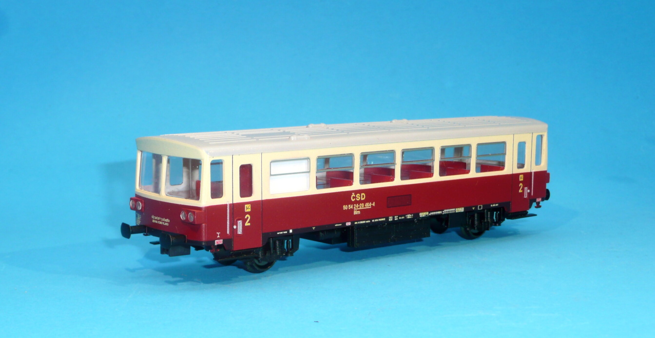 Hotový model přívěsného vozu Blm k  M152 - 1:87