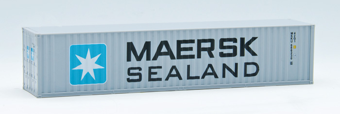 Kontejner 40"  - MAERSK  SEALAND - 1:87
