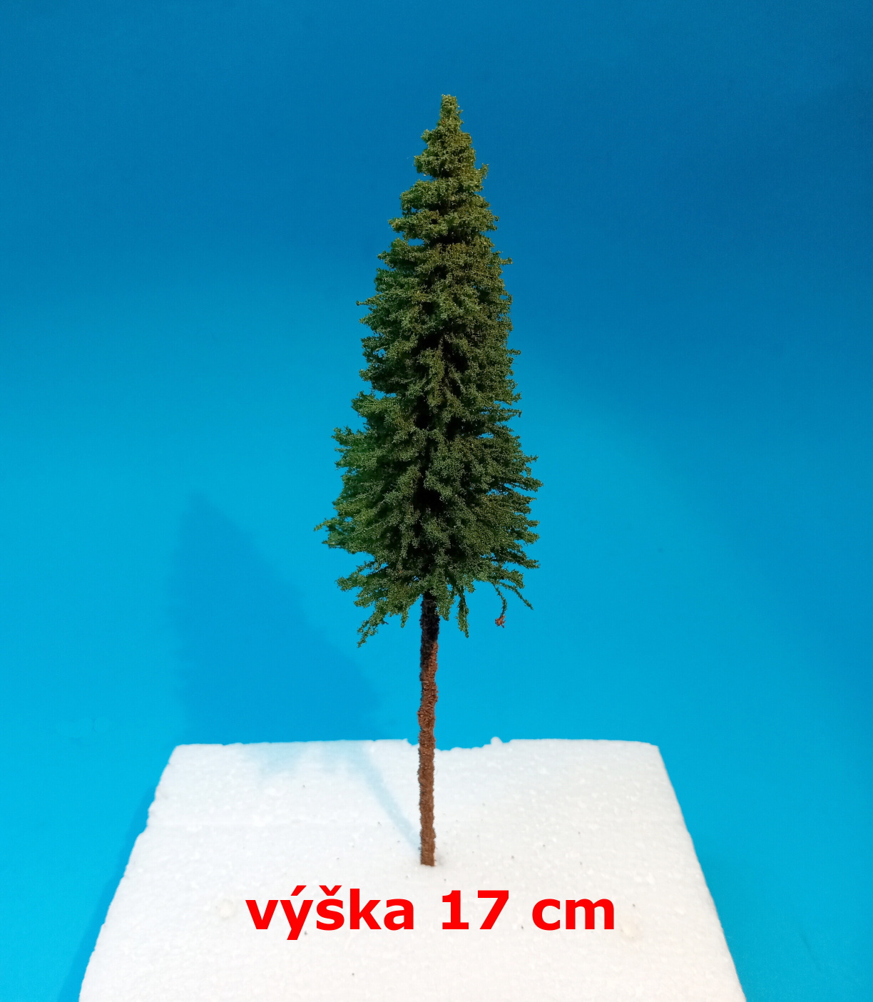 Strom jehličnatý - výška 17 cm