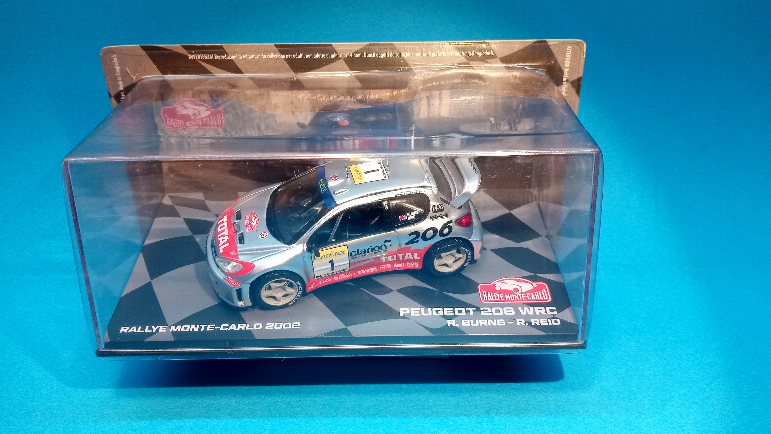 Peugeot 206 WRC #1 Rallye Monte Carlo 2002 - 1:43
