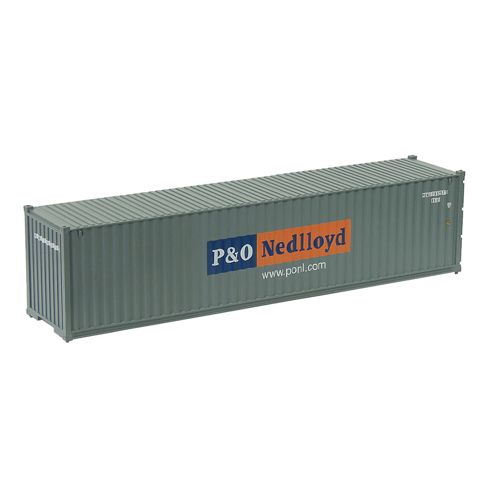 Kontejner 40" velkokapacitní  - P&O Nedlloyd - 1:87