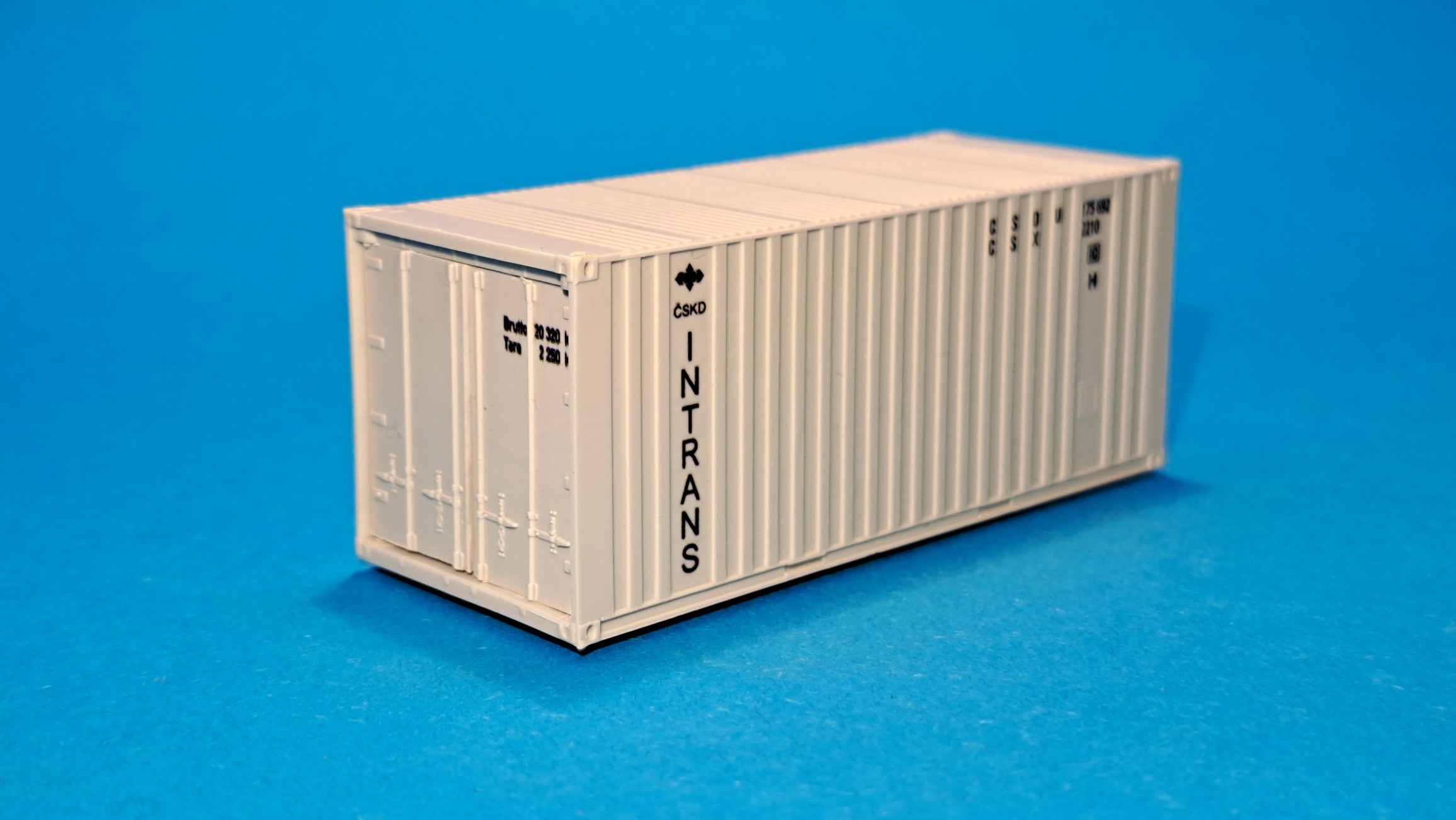 Kontejner 20" ČSKD INTRANS - 1:87