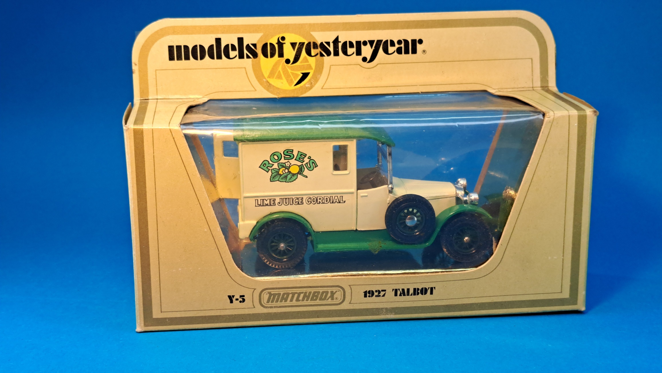 MATCHBOX of yesteryear - Y5 Talbot 1927