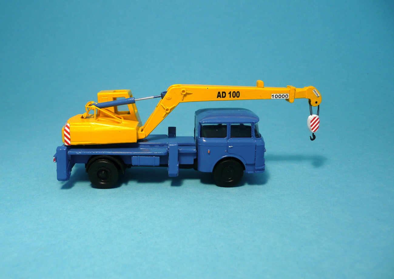 ŠKODA 706 - autojeřáb AD100 - 1:87