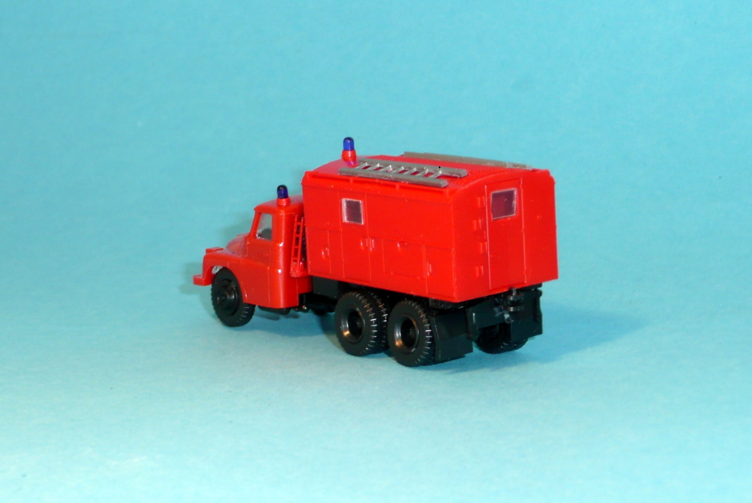 TATRA 138 hasiči - pojízdná dílna - 1:87