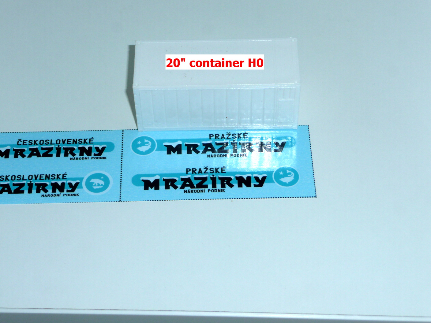Obtisky MRAZÍRNY - 1:87