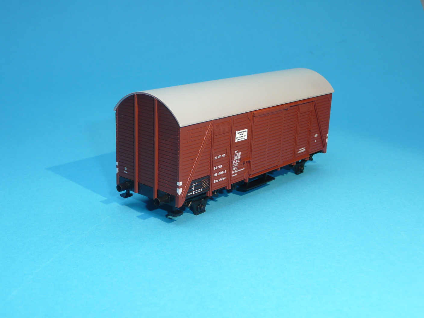 stavebnice vozu Glmrs/Ztrc - spěšninový  vůz - ČSD - H0 1:87 
