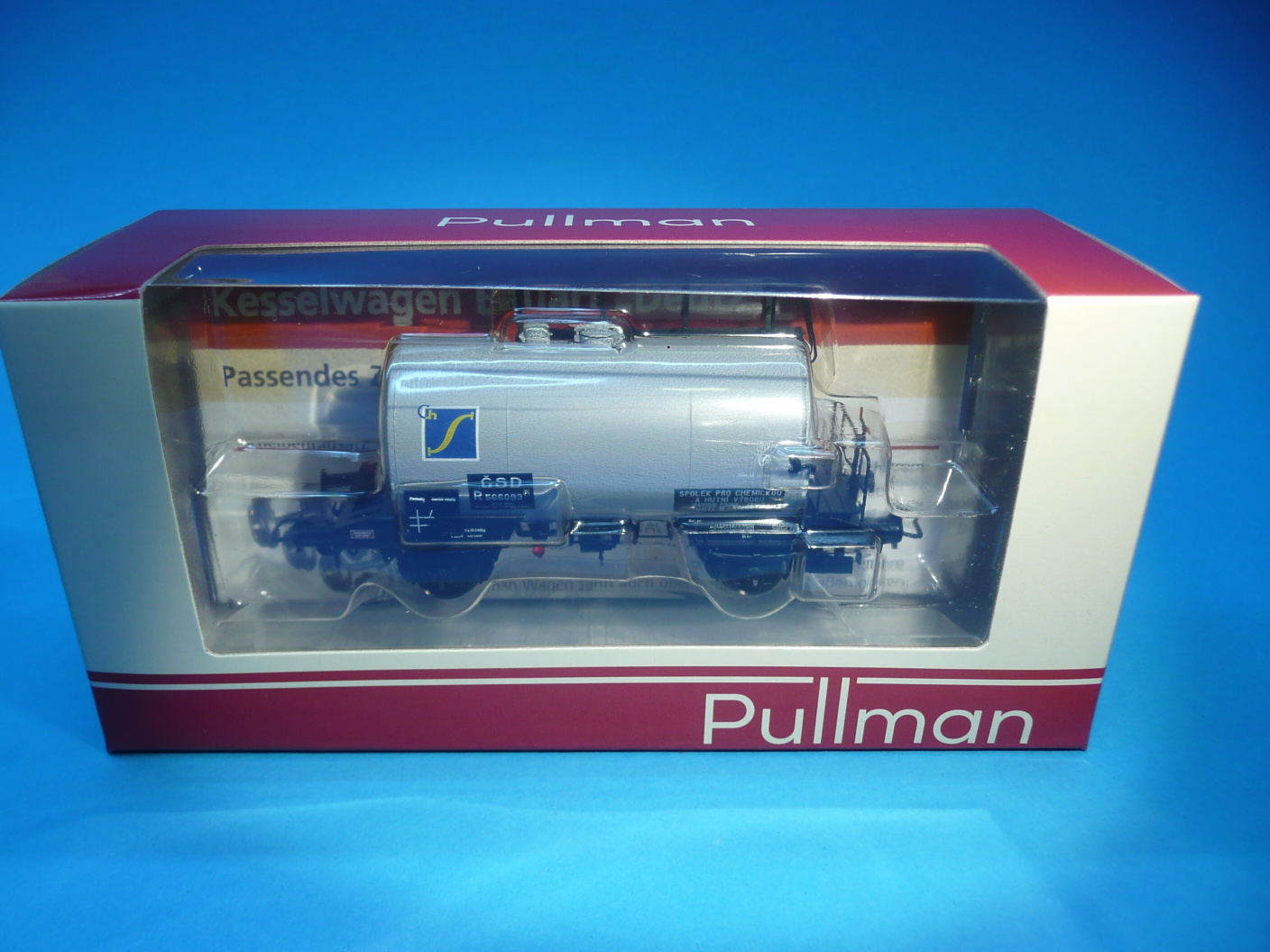 2. osý kotlový vůz typu Deutz - ČSD - Spolchemie - 1:87