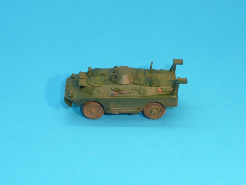BRDM-2rch chemický a radiační průzkum - sestavený model 1:87