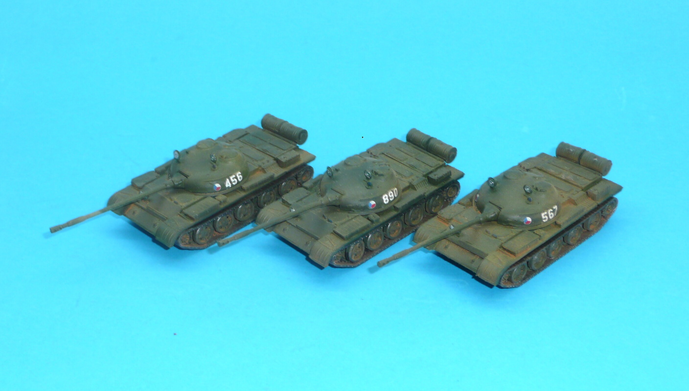 plošinový vůz Salp/Px - ČSD s nákladem T62A