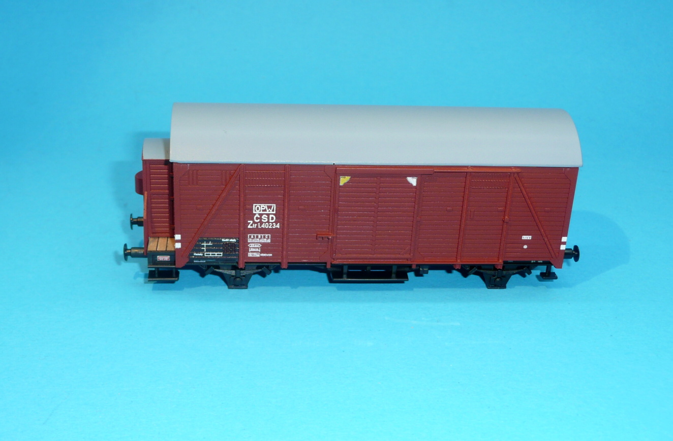 stavebnice vozu Ztr - OPW - ČSD - H0 1:87 