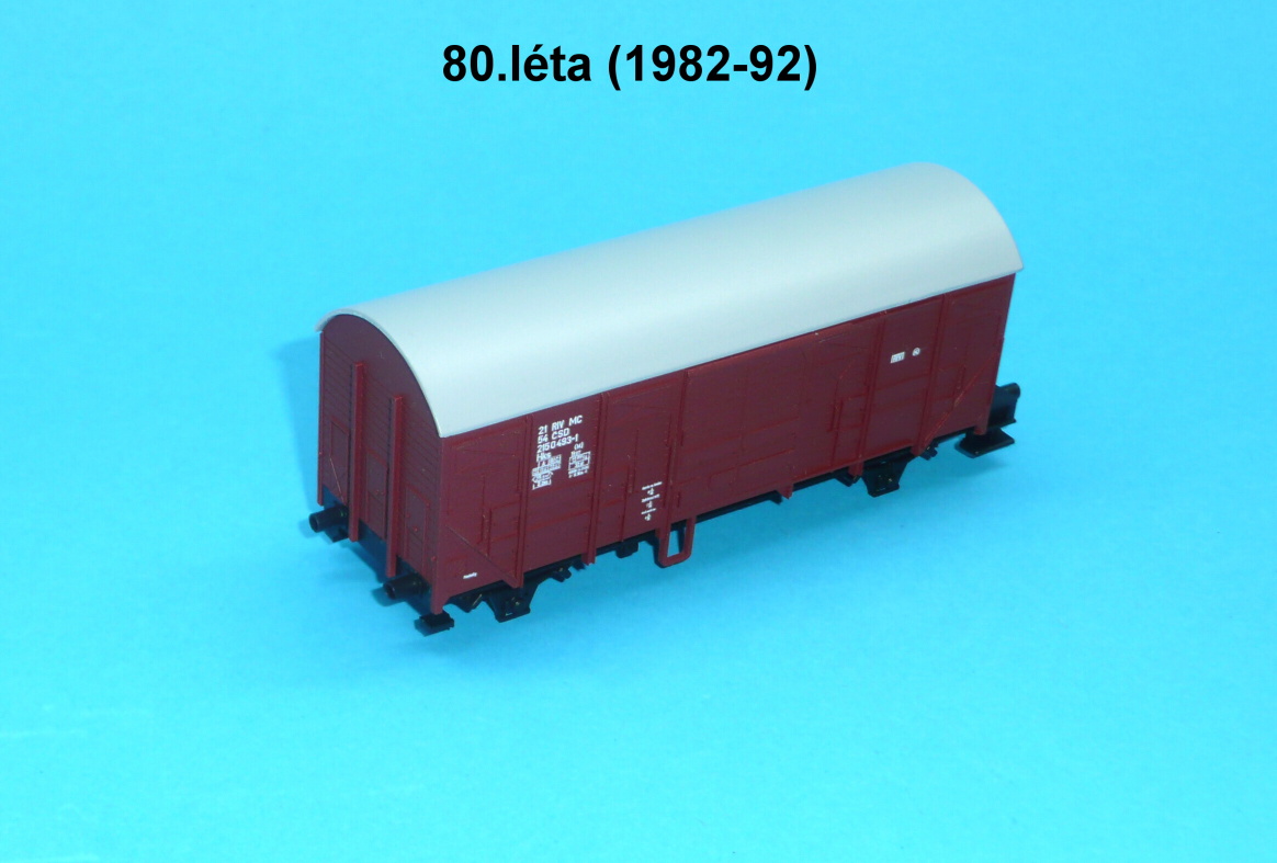 vagon M/Hks  ČSD 80. léta - H0 1:87 - provozní stav 