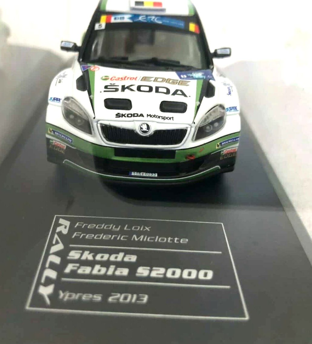 Škoda Fabia S2000#5 Rallye Ypres 2013 - 1:43
