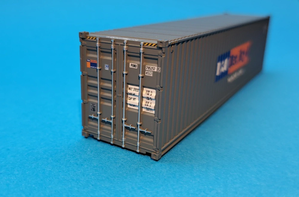 Kontejner 40" velkokapacitní  - P&O Nedlloyd - 1:87
