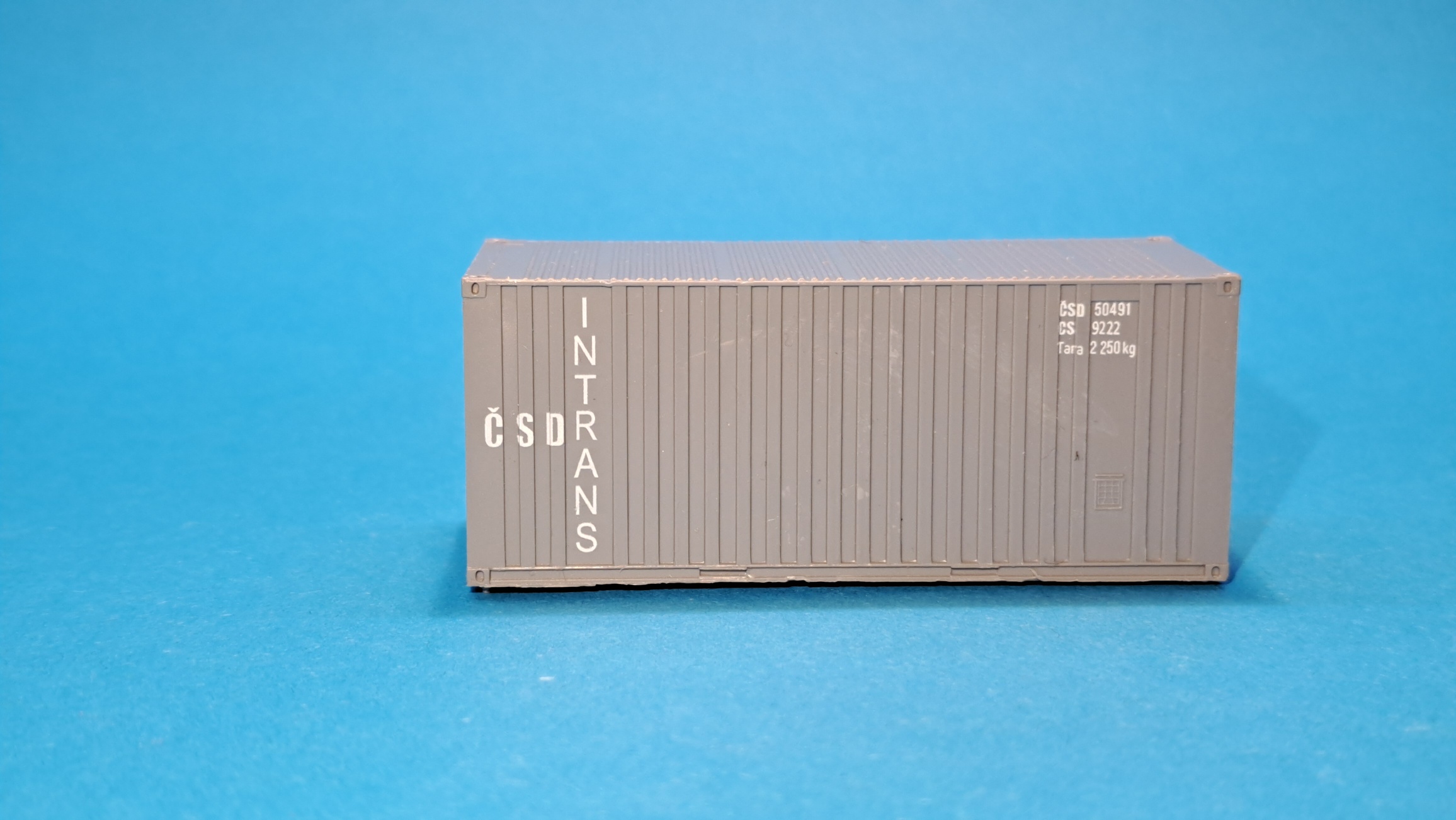 Kontejner 20" ČSKD INTRANS - 1:87