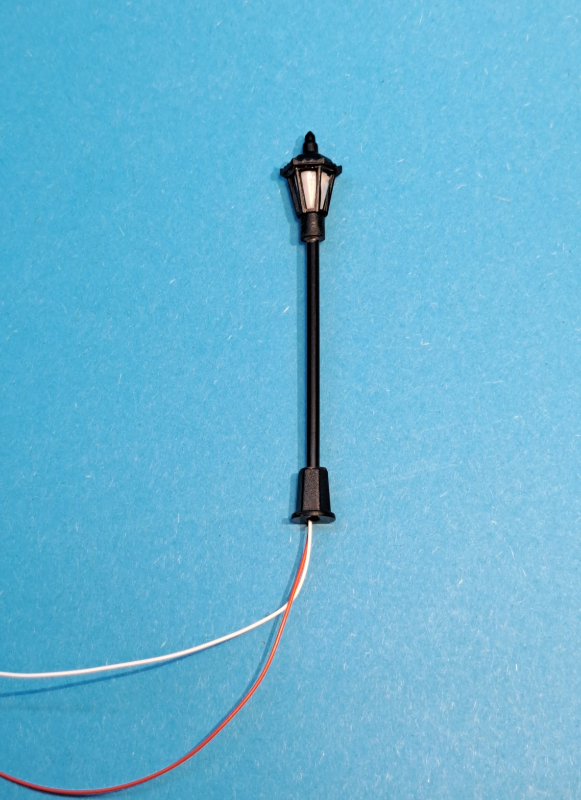 pouliční lampa - 65 mm - bílé světlo