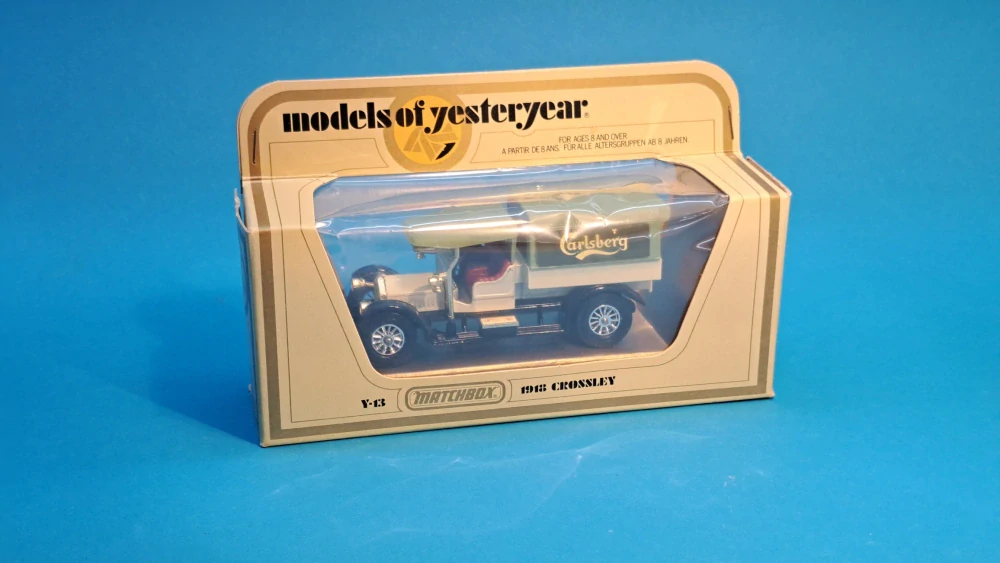 MATCHBOX of yesteryear - Y-13 1918 Crossley