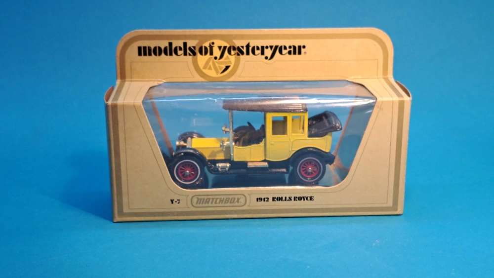 MATCHBOX of yesteryear - Y-17 1912 Rolls Royce