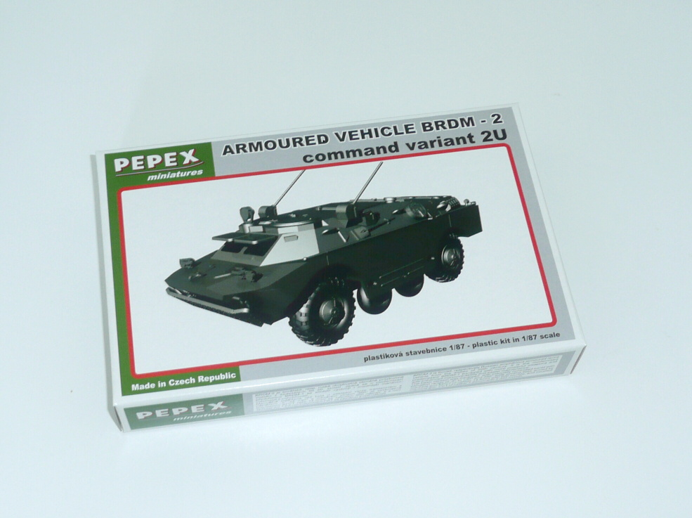 BRDM-2U velitelský vůz - 1:87