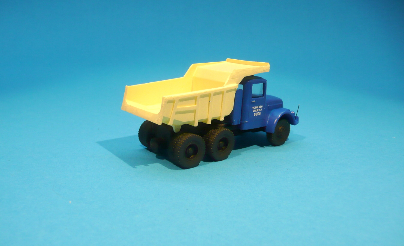 TATRA 147 dumper modrý - 1:87