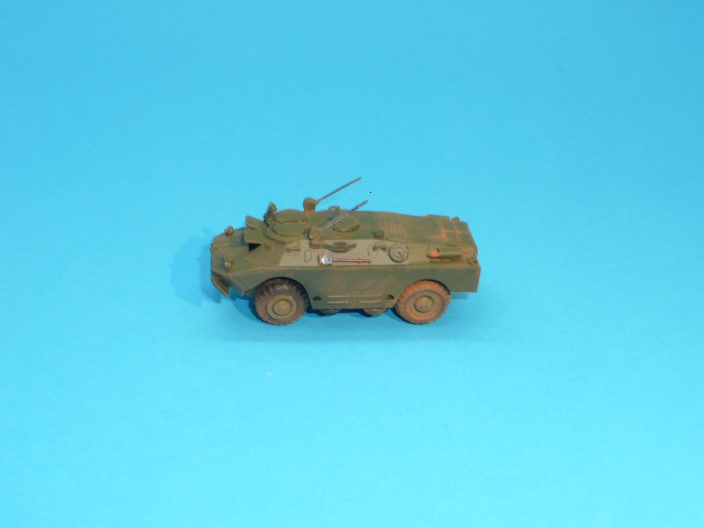 BRDM-2U velitelský vůz - sestavený model 1:87