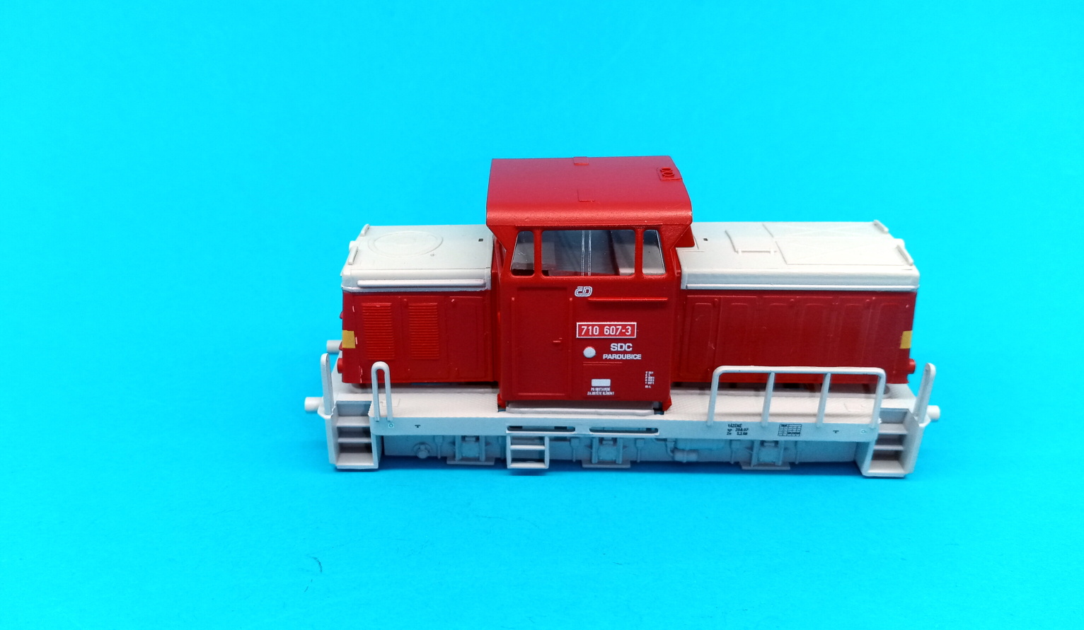 T334 - ČD - 710.607-3 - kompletní karoserie