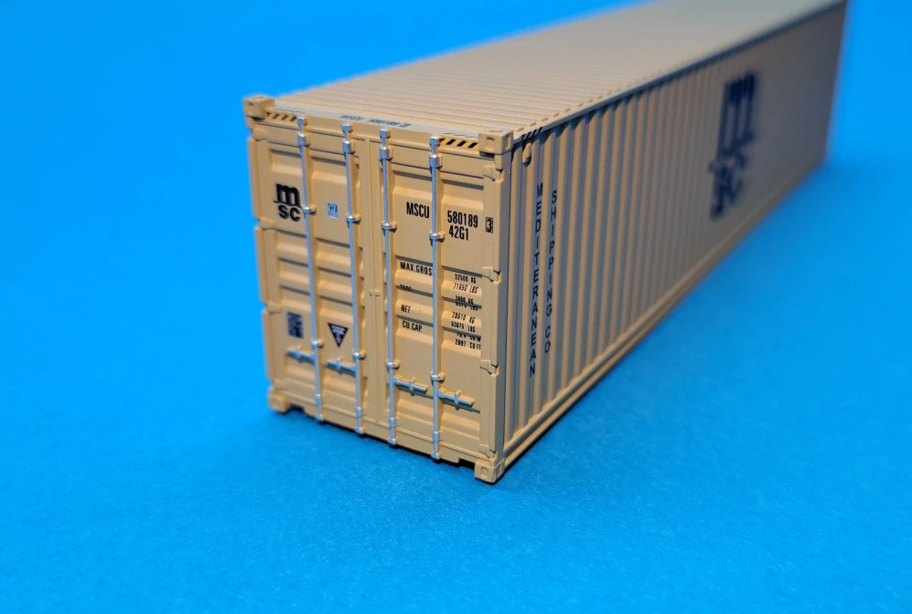 Kontejner 40" velkokapacitní  - MSC - 1:87