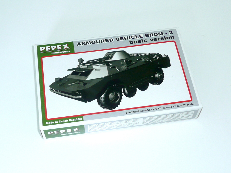 BRDM-2 základní verze - 1:87