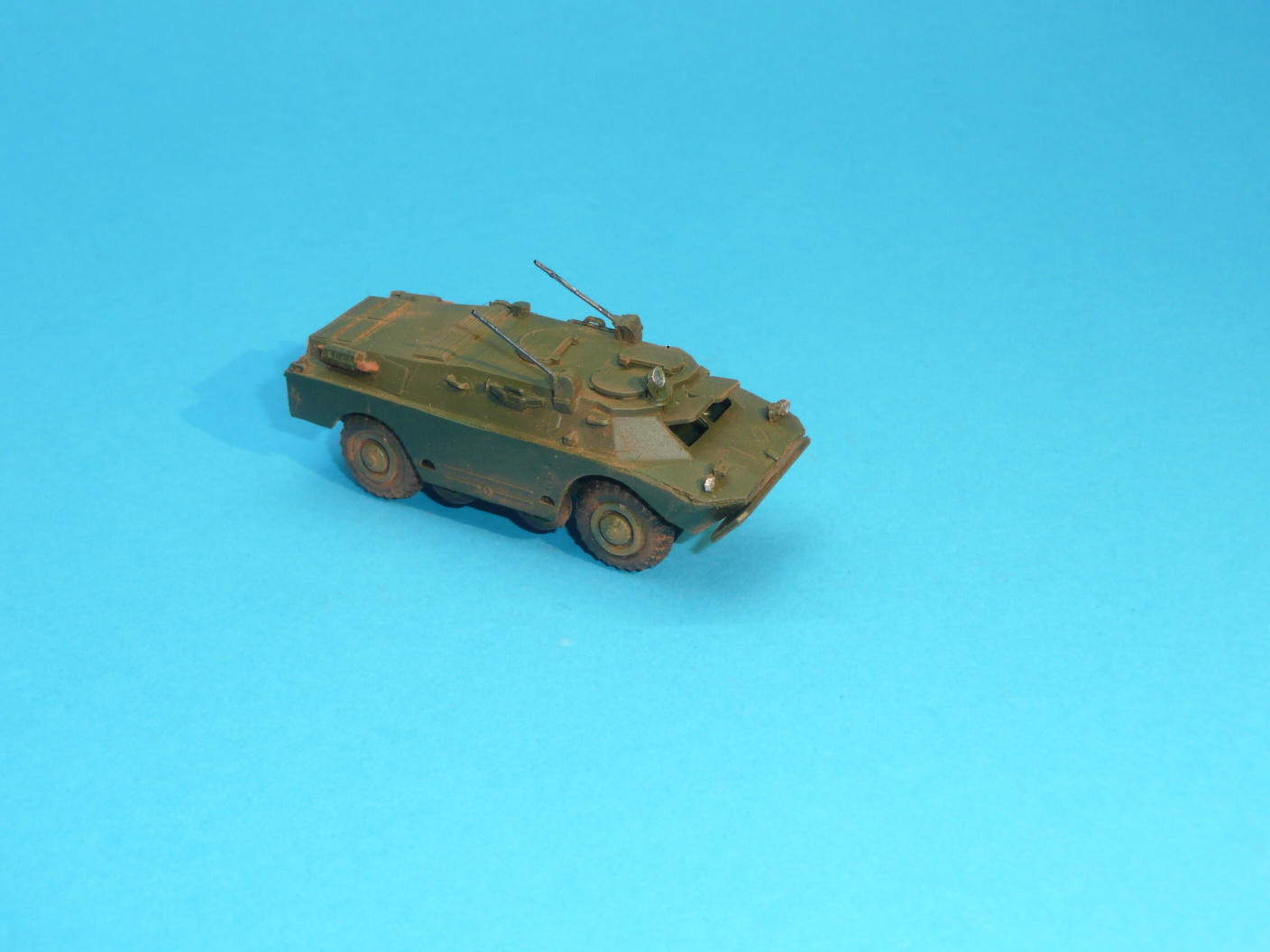 BRDM-2U velitelský vůz - sestavený model 1:87