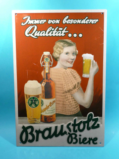 Braustolz bombírovaná  - 20 x 30 cm 