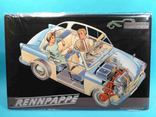 Trabant 601 bombírovaná  - 20 x 30 cm 