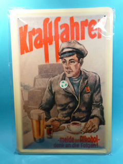 3D Kraftfahrer  - 20 x 30 cm 